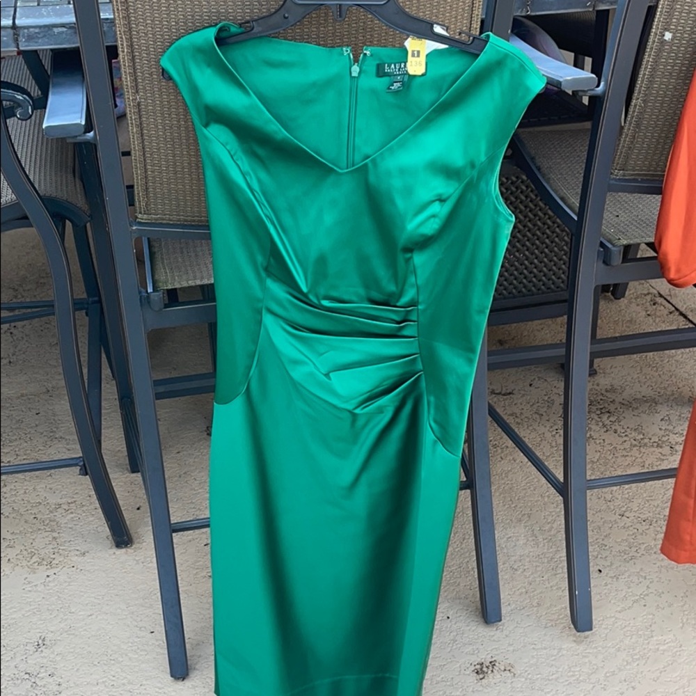 Ralph Lauren size 4 green dress